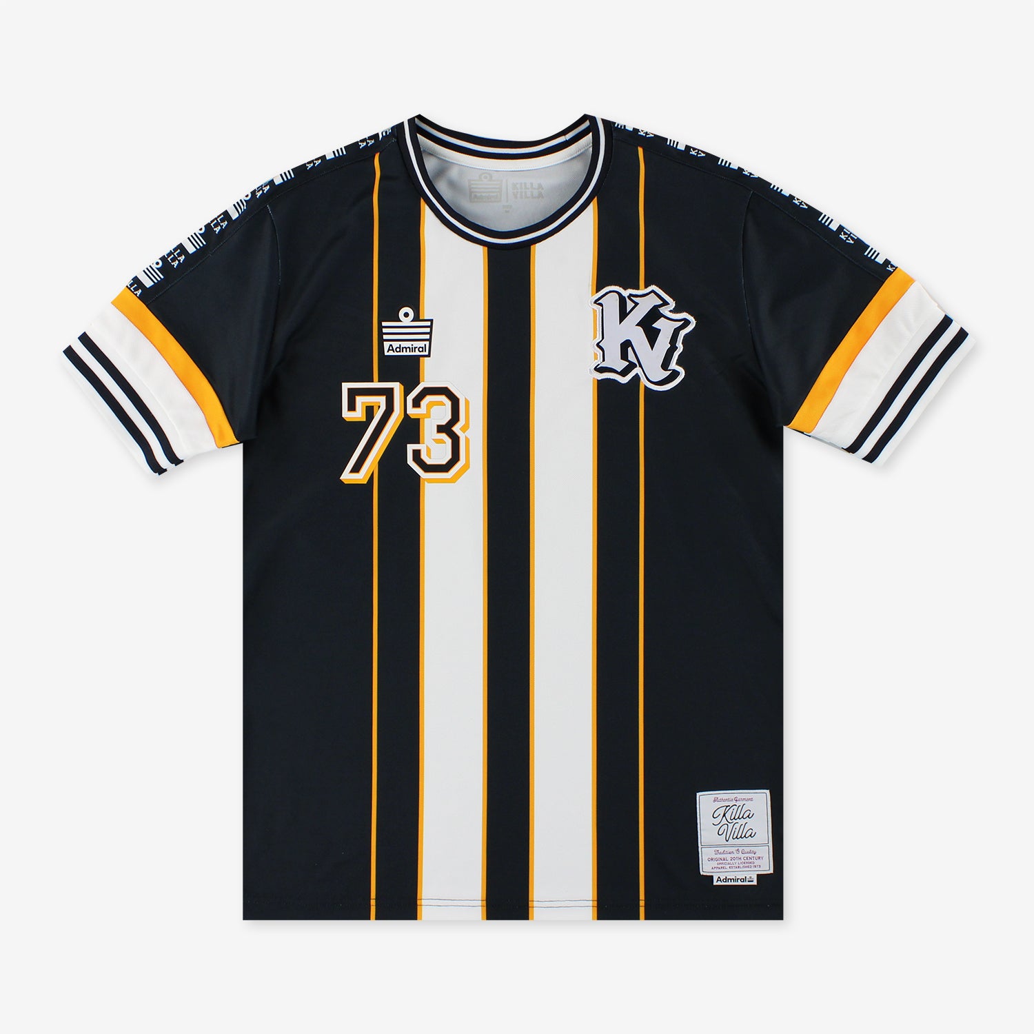 Killa Villa x Admiral 'The Villains' Away Shirt - Official Football Jersey for Fans & Collectors - Perfect for Matchdays, Gifts & Streetwear Fashion