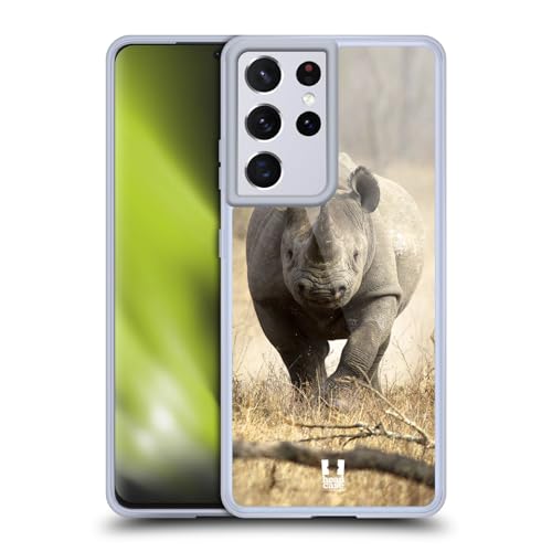 Running Black Rhino