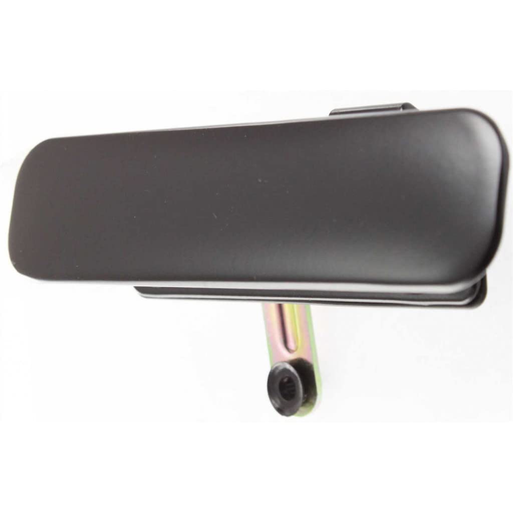 2003-2005 Ford E-350 Club Wagon Passenger Side Outer Door Handle - Black (FO1311118, 8C2Z1522404AD) | Replacement Part for Vehicle Door Repair & Maintenance