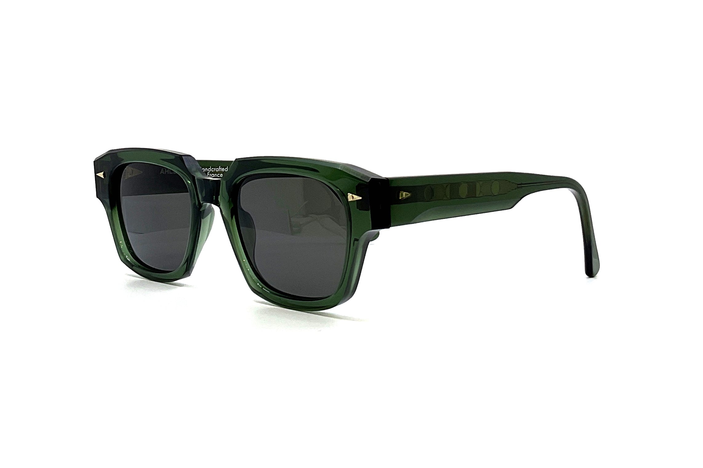 Ahlem Rivoli Sunglasses - Dark Green Polarized Lenses for UV Protection | Stylish & Durable for Outdoor Activities, Driving & Travel