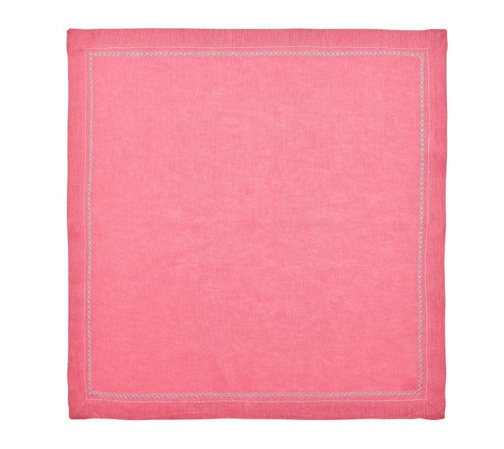 Premium Pink Classic Napkins - Set of 4 for Elegant Dining, Parties & Home Decor | Soft Cotton Table Linens for Dinner Parties, Weddings & Everyday Use