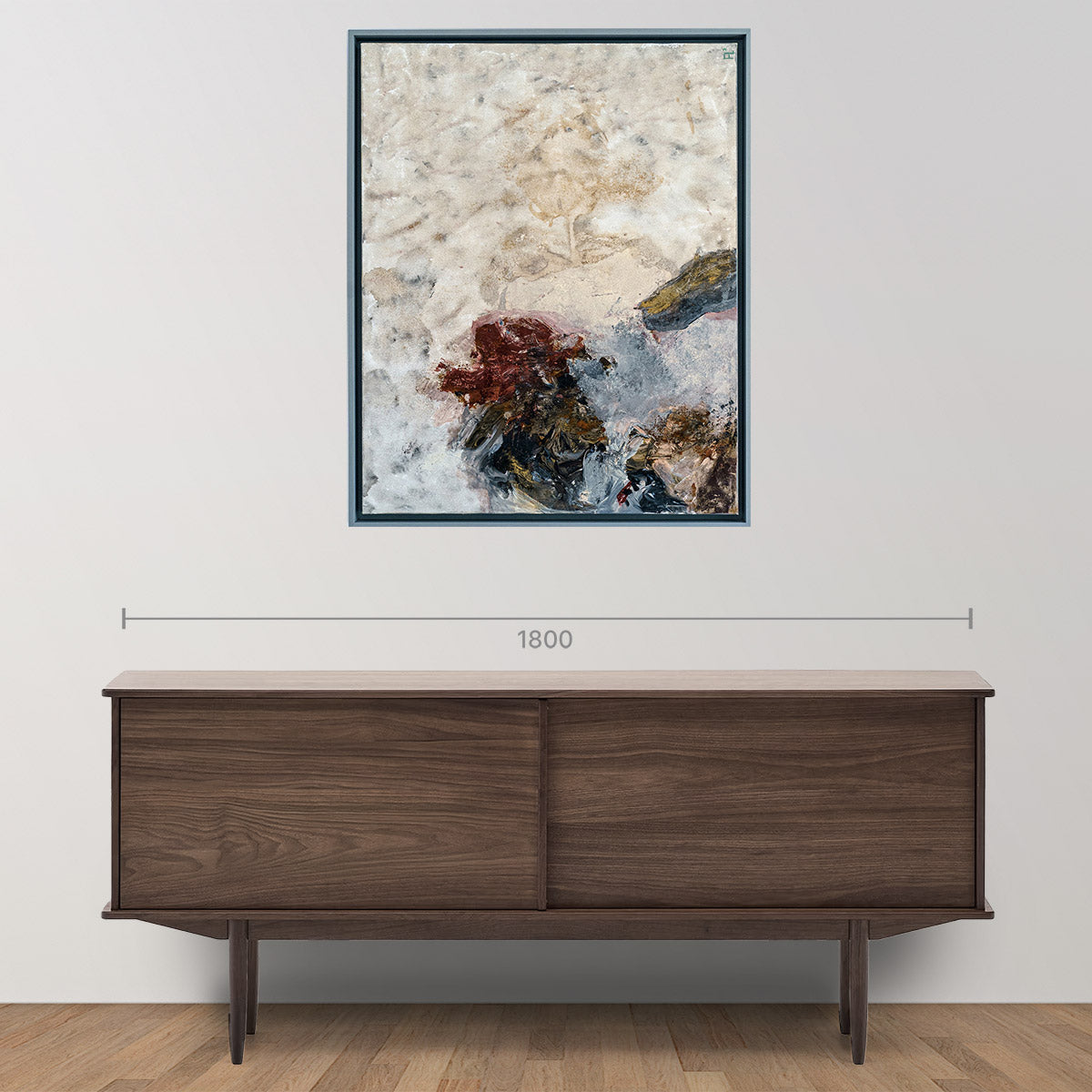 Handmade Acrylic and Spices Canvas Art - Unique Wall Decor for Kitchen, Dining Room, or Home Office