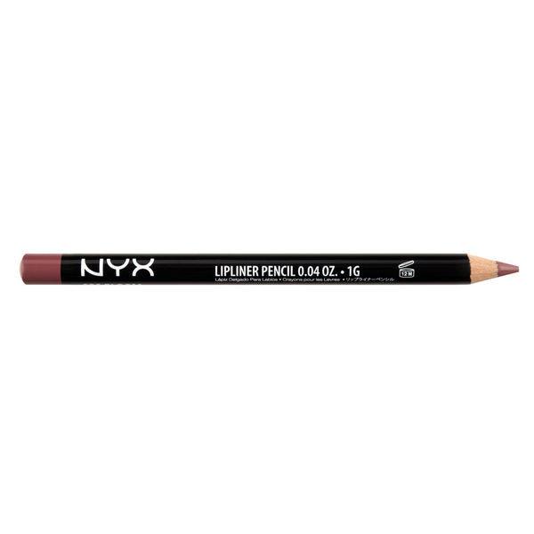 NYX Slim Lip Liner Pencil - Long Lasting, Waterproof Lip Liner for Precise Definition - Perfect for Matte Lipstick & Everyday Makeup Looks