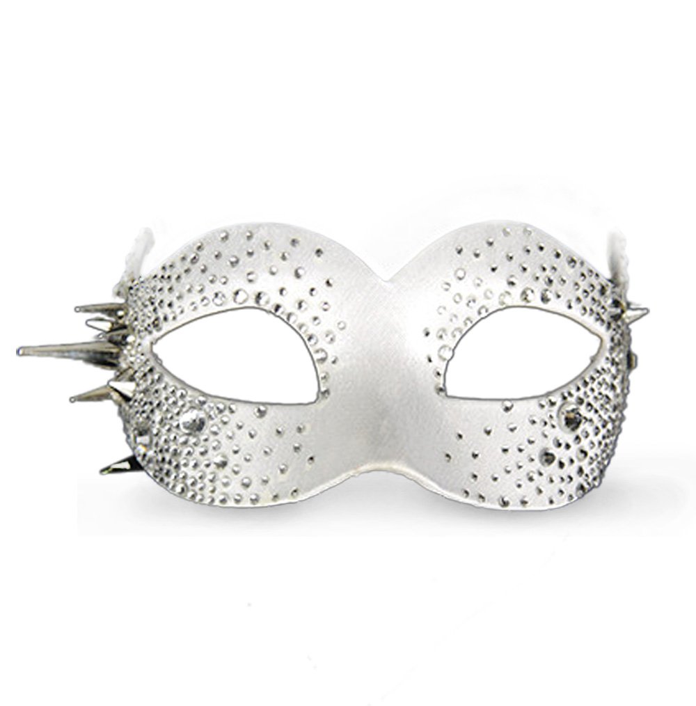 Elegant Venetian Masquerade Mask for Women - Handmade Lace Party Mask for Halloween, Mardi Gras, Costume Balls & Venetian Themed Events