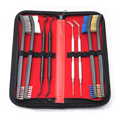 2 Plastic Picks + 2 Steel Picks + 4 Brushes