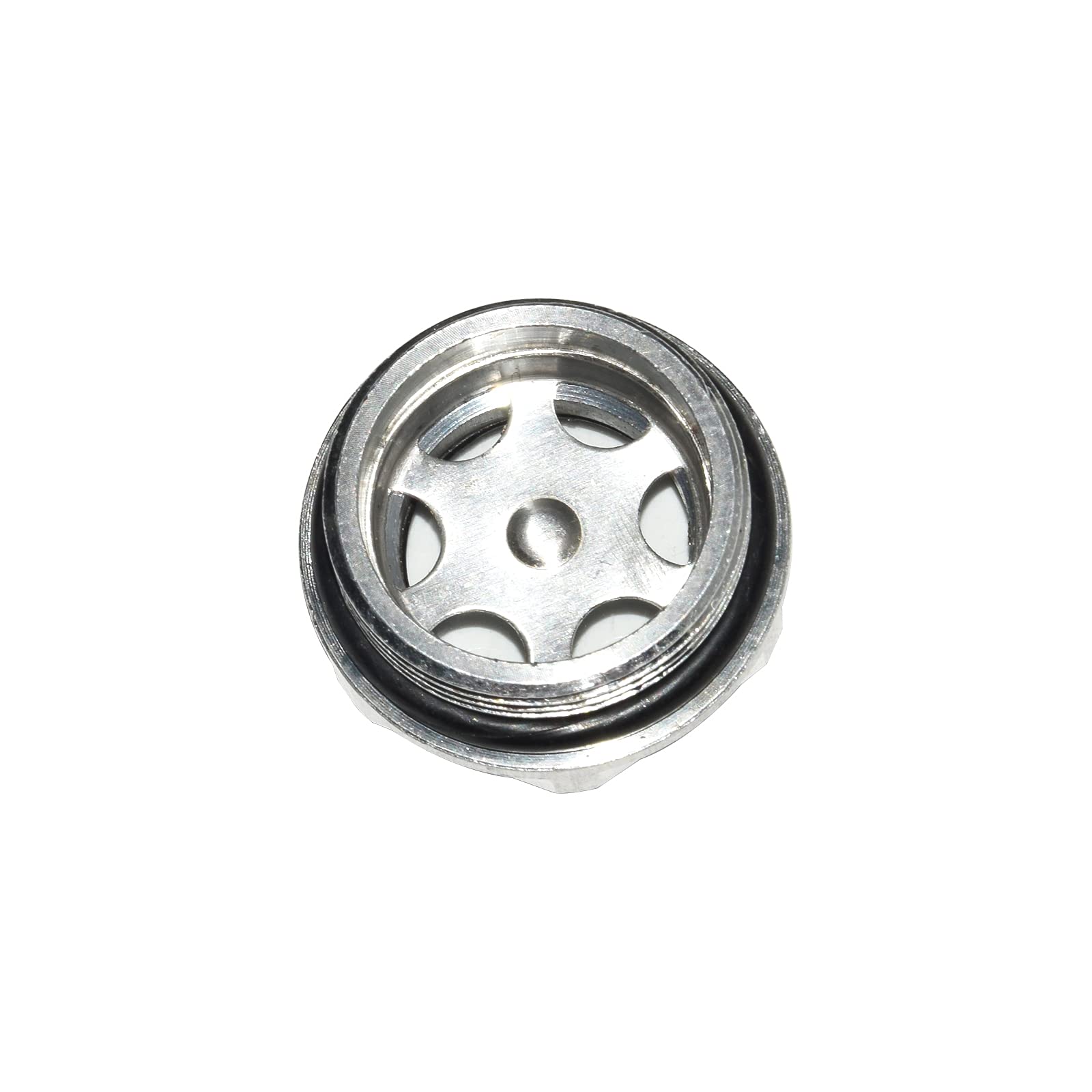 Flyshop 27mm Aluminum Alloy Air Compressor Oil Level Sight Glass - 1.06