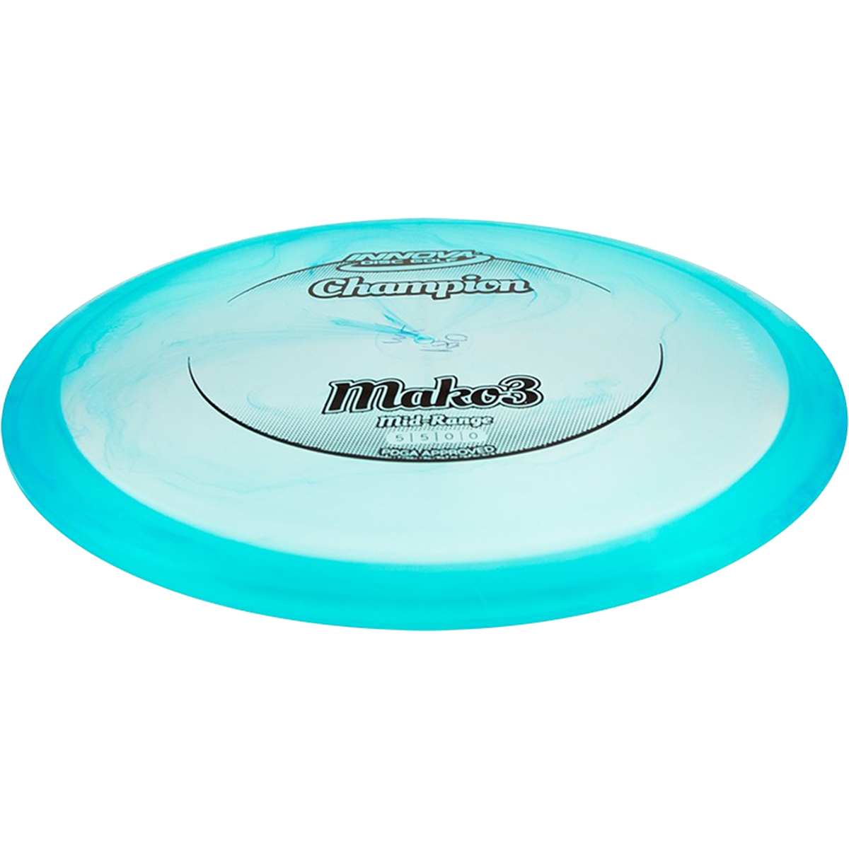 Champion Mako3 Mid-Range Disc Golf Driver - 170-180g Weight for Accurate Throws | Perfect for Recreational and Tournament Play