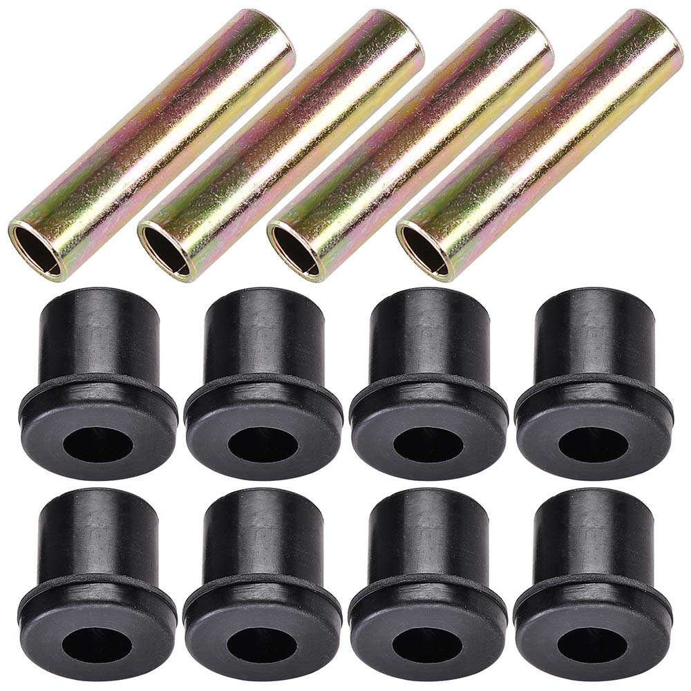 2pcs 4 Leaf Rear Leaf Springs for Club Car Precedent Golf Cart - Heavy Duty Dual Action Suspension Kit - Perfect for Off-Road & Rough Terrain Driving