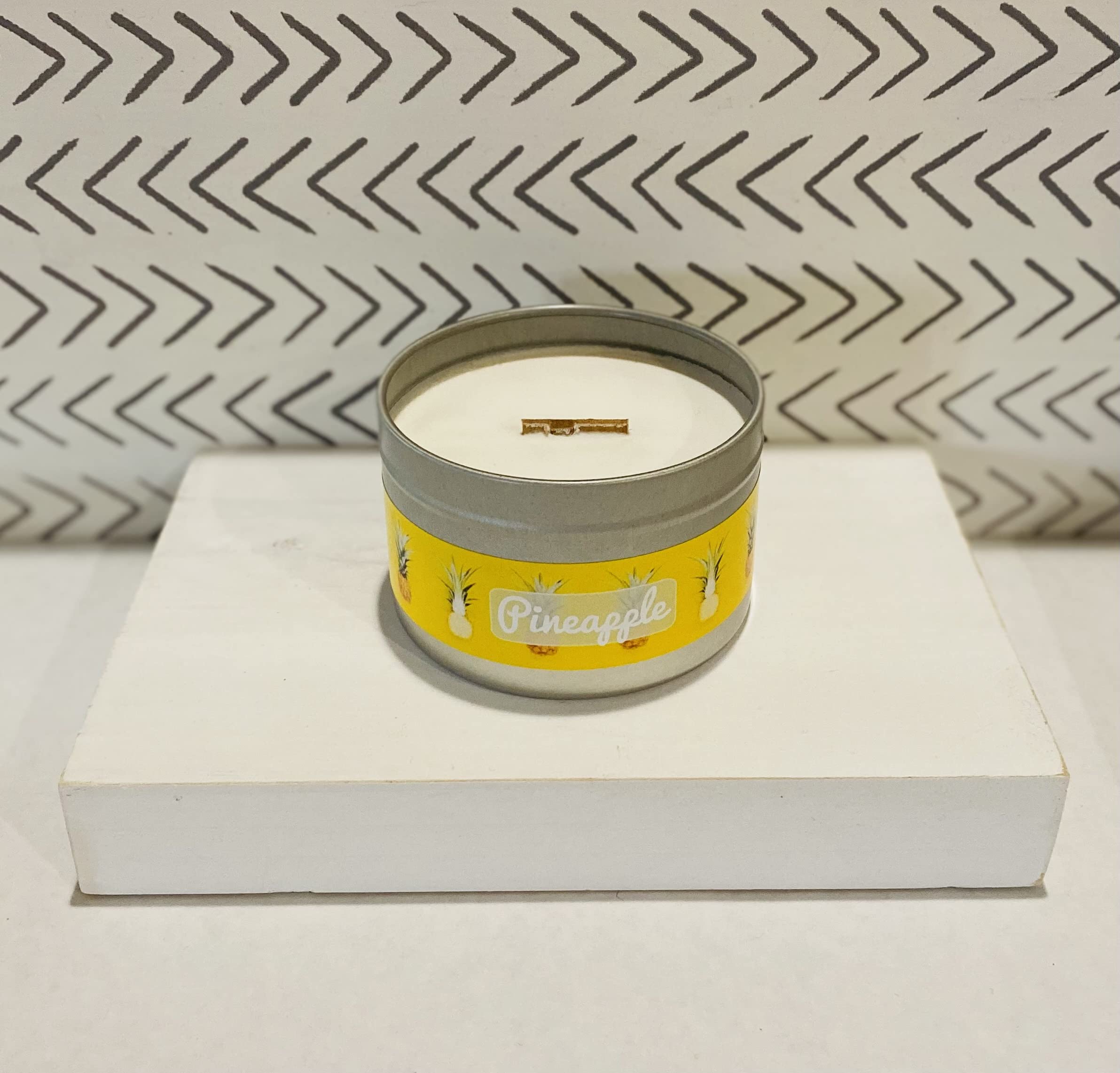 8 oz Wood Wick Soy Candle - Dragon's Blood Scent | Handmade, Long-Lasting, Eco-Friendly | Perfect for Relaxation, Meditation & Home Decor