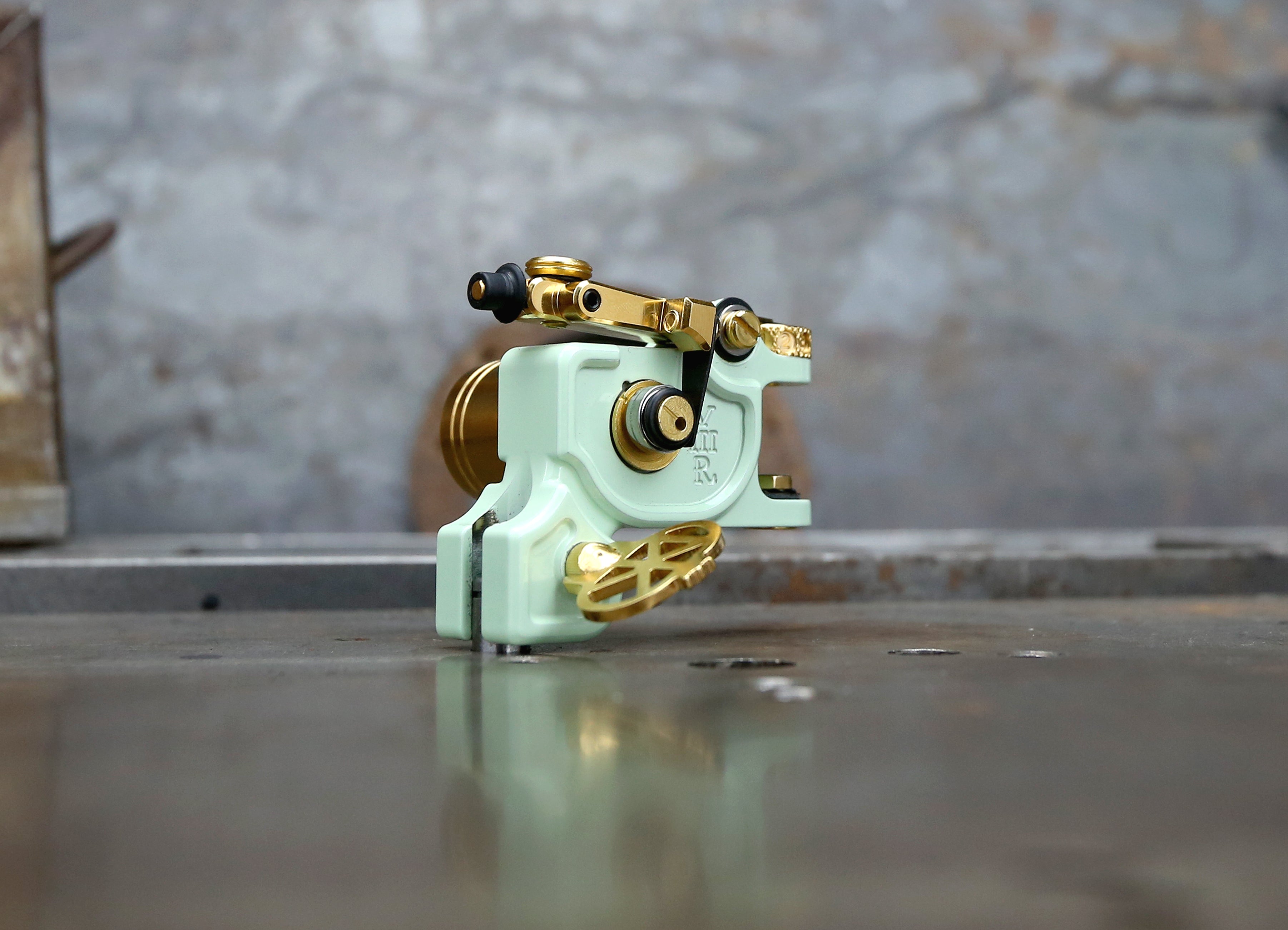 Limited Edition Dan Kubin Seafoam & Gold V3R Sidewinder Knife - Premium EDC Folding Pocket Knife for Outdoor, Camping & Everyday Carry