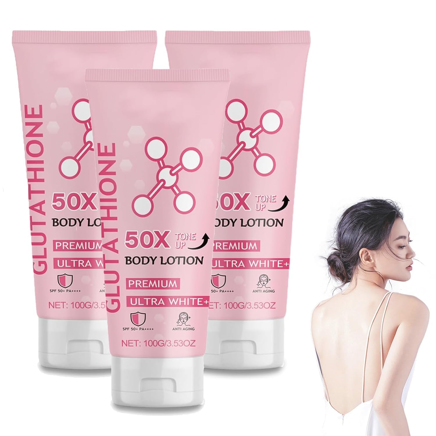 Lavender Vanilla Scented Body Lotion - Deep Moisturizing & Skin Softening Cream for Dry Skin - All Over Body Hydration (3 Pack) | Perfect for Daily Use, After Shower & Nighttime Skincare Routine
