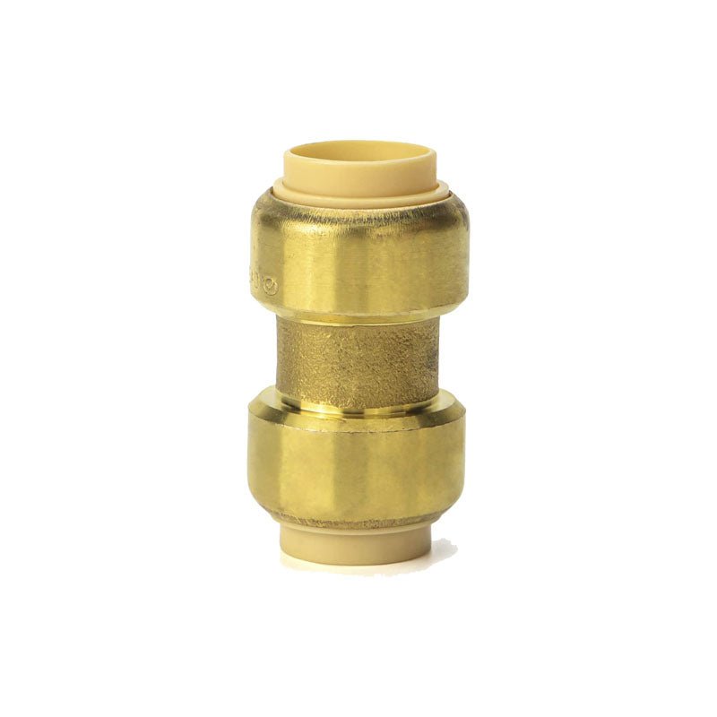 1/2 Inch Push to Connect Straight Coupling Fittings - 10 Pack for Copper, CPVC, PEX, PE RT & HDPE Pipes - Ideal for Plumbing, Irrigation & DIY Water Supply Systems