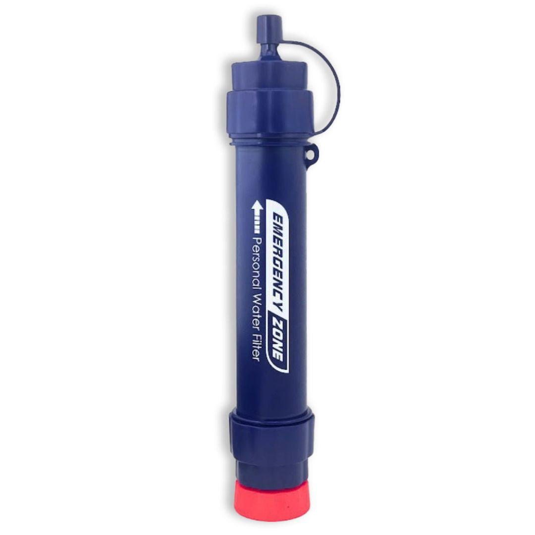 Portable Personal Water Filter for Hiking, Camping & Travel - BPA-Free Emergency Survival Purifier for Outdoor Adventures