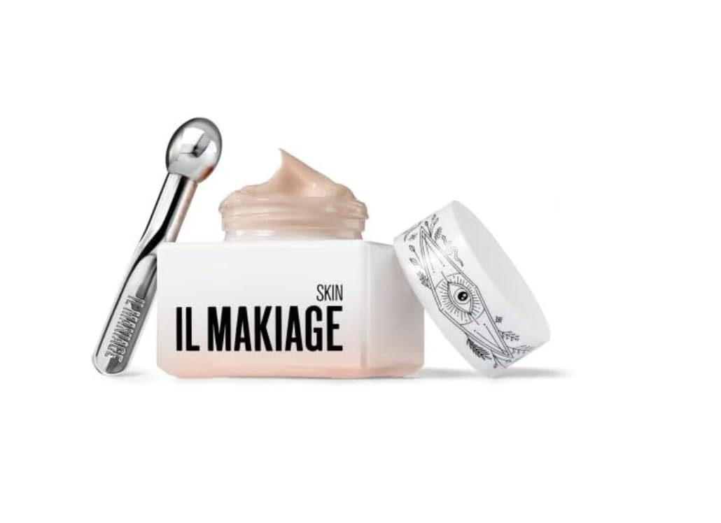 IL Makiage Power Up Eye Cream – Anti-Aging Brightening Treatment with Niacinamide & Vitamin C – 15ml – Reduces Puffiness, Dark Circles & Wrinkles – Perfect for Morning & Night Skincare Routine