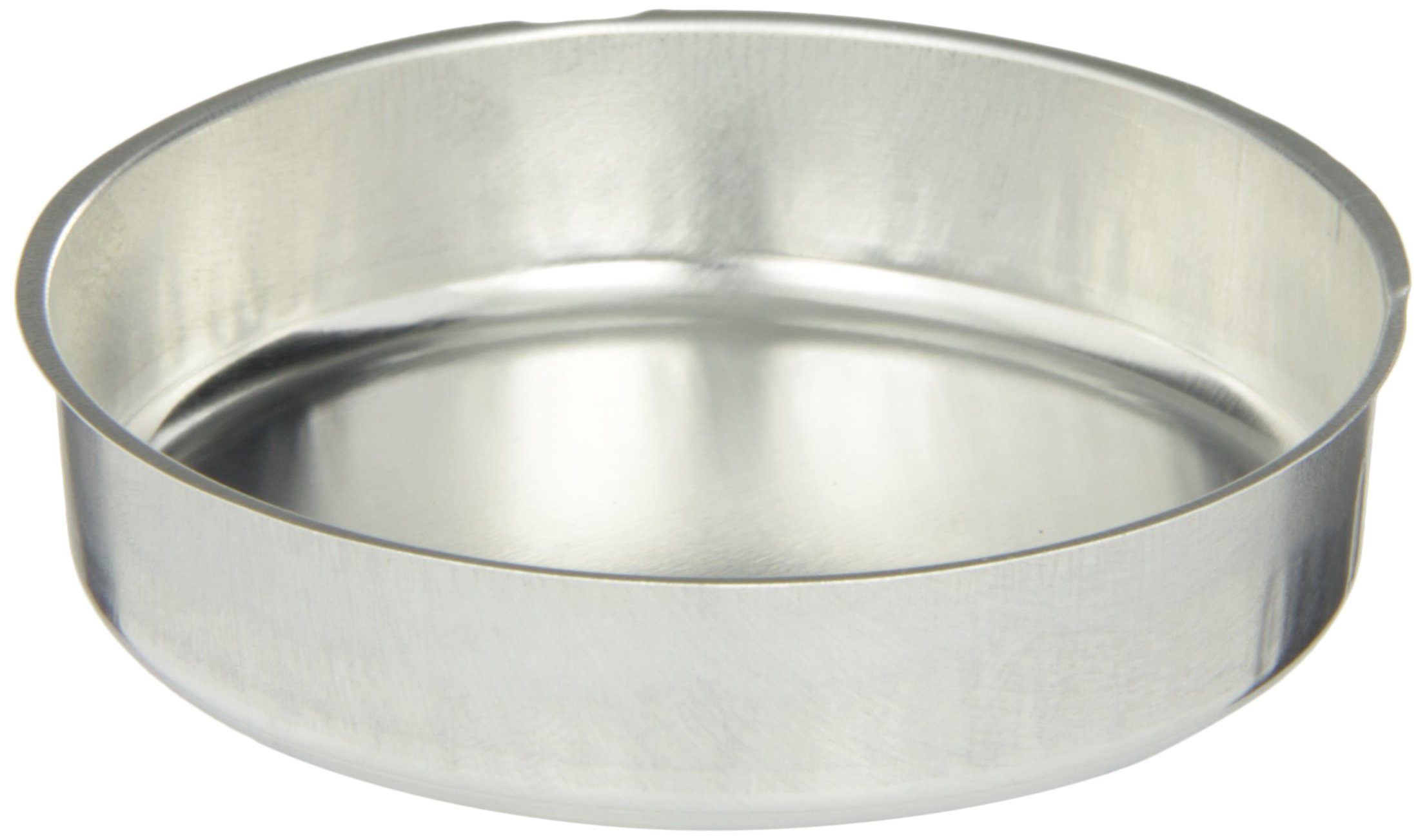 Thomas Smooth Aluminum Weigh Dish - 70mm Diameter x 17mm Depth, 70mL Capacity (Pack of 100) | Perfect for Lab Measurements, Scientific Experiments & Jewelry Weighing