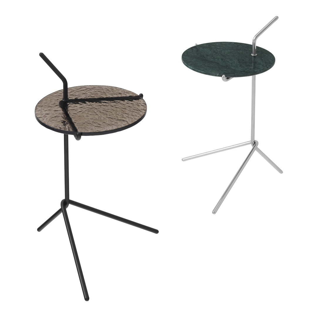 Halten SH9 Side Table - Modern End Table with Storage Shelf, Small Nightstand for Bedroom, Living Room, Office | Compact Accent Table for Home Decor, Coffee Table Companion
