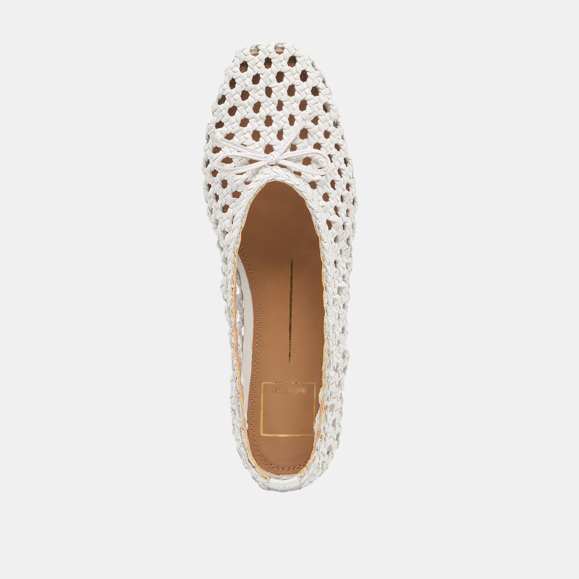 EDDA Women's Ballet Flats - Woven Leather Slip-On Shoes for Comfort & Style - Perfect for Work, Travel & Casual Outings