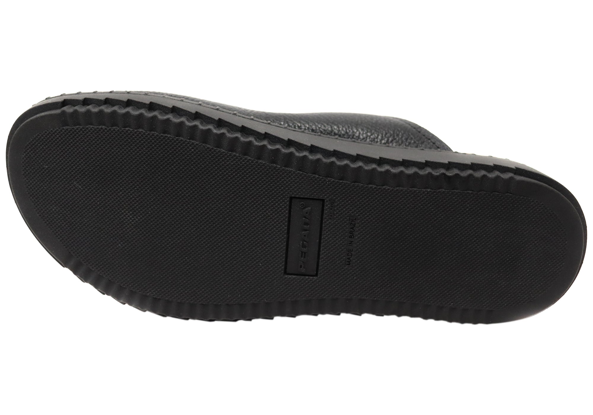 Pegada Arlineda Women's Comfortable Brazilian Leather Slides Sandals - Soft & Supportive Flip Flops for Beach, Pool, and Casual Wear
