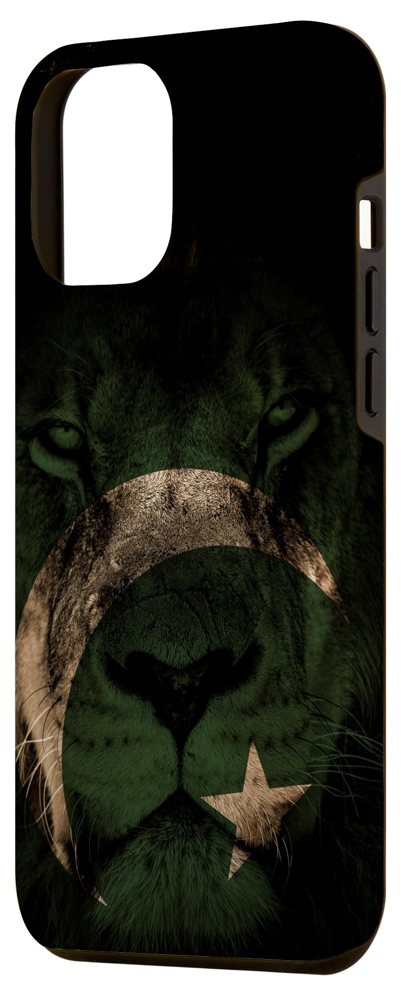 iPhone 12 Pro Max Case with Pakistan Flag & African Lion Design - Durable Protective Cover for iPhone 12 Pro Max - Show Your Pakistani Pride | Perfect for Travel, Daily Use & Gift Giving