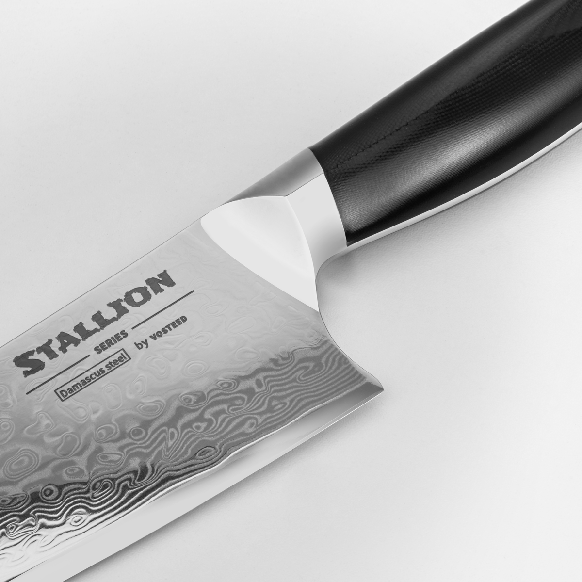 Premium Stallion Damascus Steel Chef Knife 6.5
