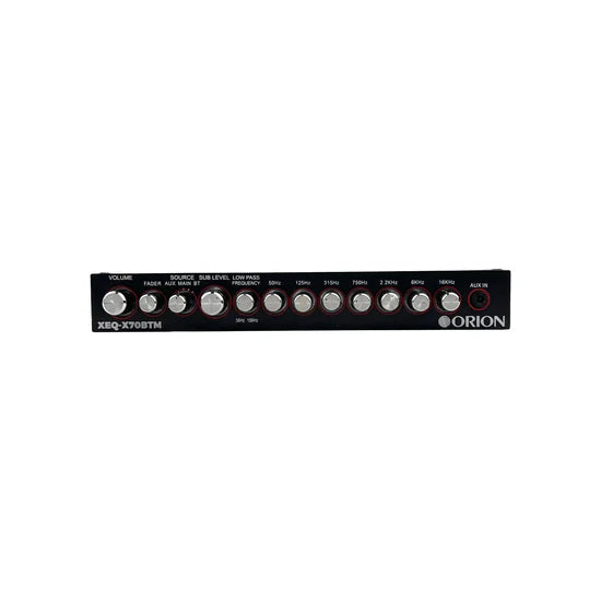 Orion XEQ X70BTM 7-Band Marine Bluetooth Graphic Equalizer - Premium Audio Booster for Boats, Cars & Home Stereo Systems | Waterproof & Durable for Outdoor Use