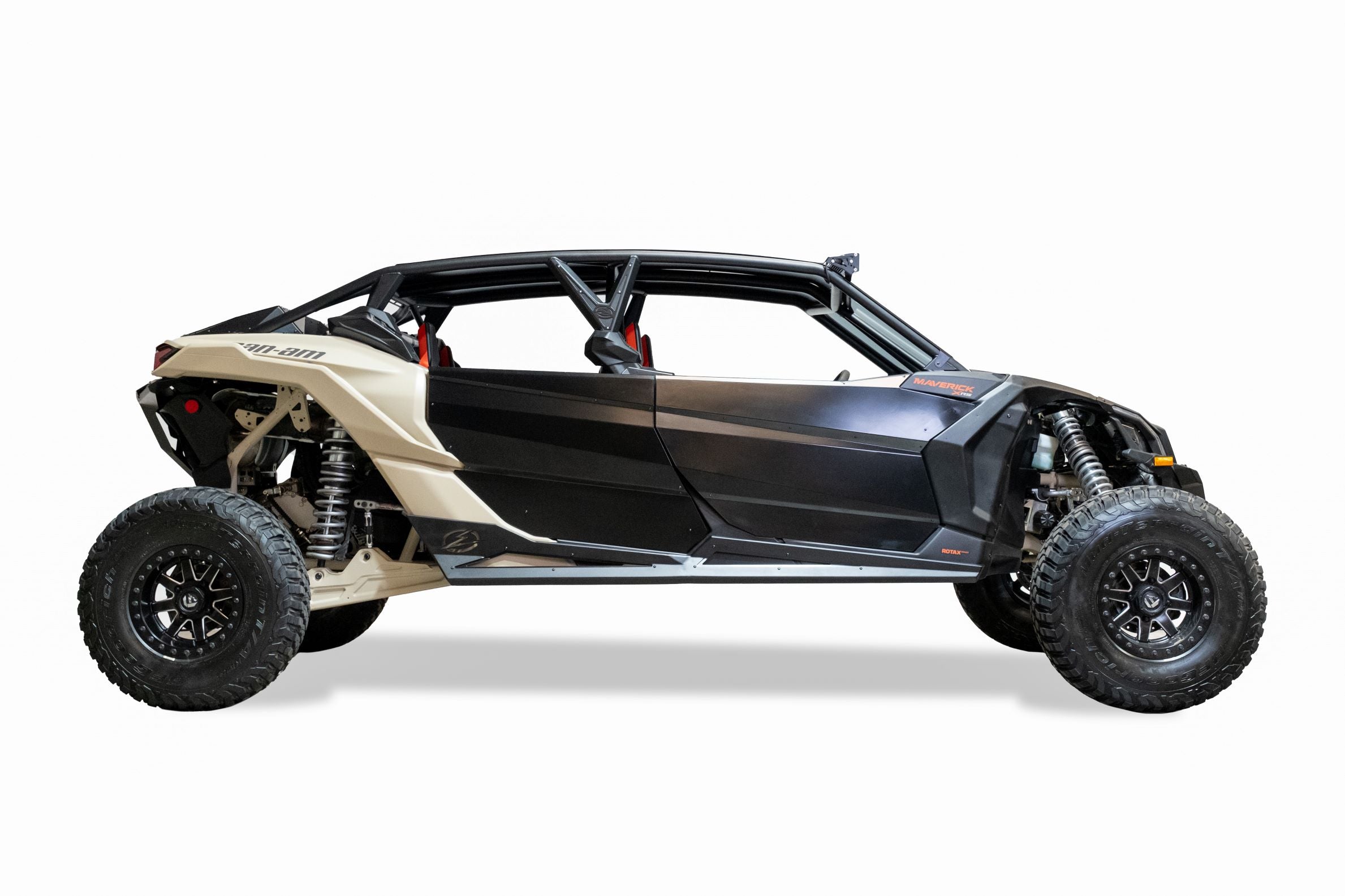 Can Am X3 Maverick 4 Seat Rock Guards Volt Series RKS210005 (2017-Present) - Durable Off-Road Protection for Trail Riding & Desert Adventures