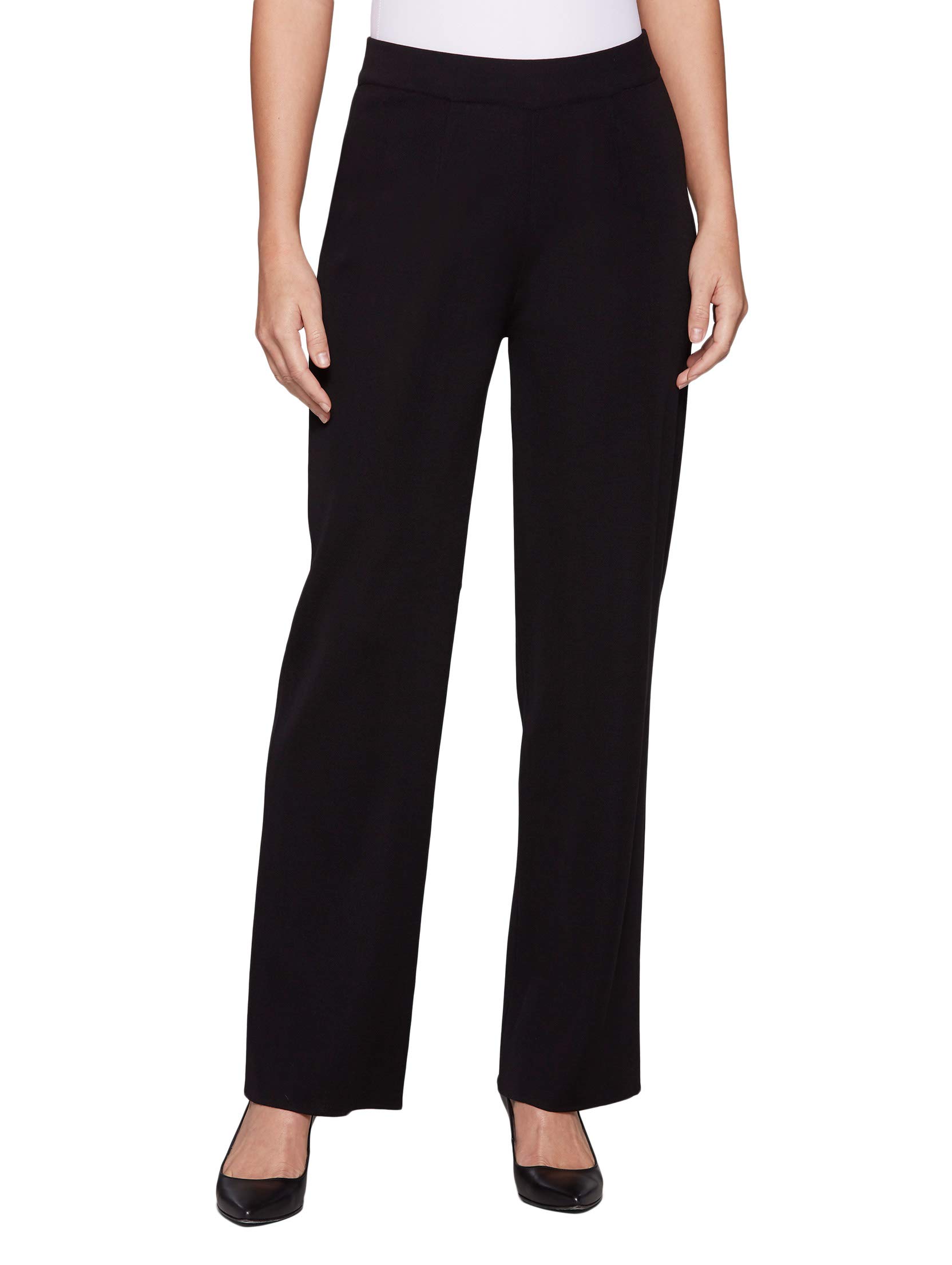 MISOOK Women's Pull On Pants - Comfortable Stretch Waist, Machine or Hand Wash Cold - Perfect for Work, Travel & Casual Wear