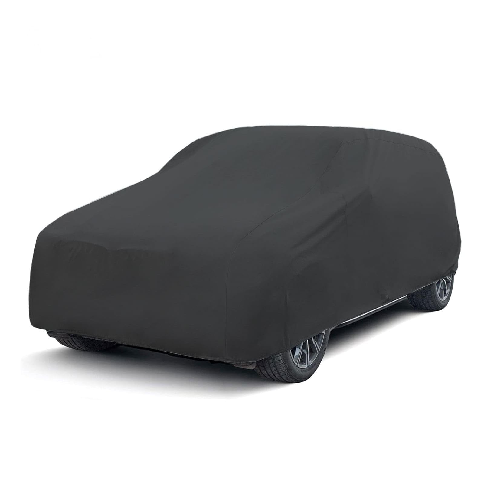 **DaShield SoftTec Indoor Satin Car Cover for Dodge Durango 2011-2025 SUV - Semi Custom Fit, Elastic, Dust-Proof Protection - Luxury Black Car Cover for Car Shows & Underground Garages**    **Use Cases:** Ideal for indoor car storage, vehicle protection in underground garages, and showcasing at car shows.
