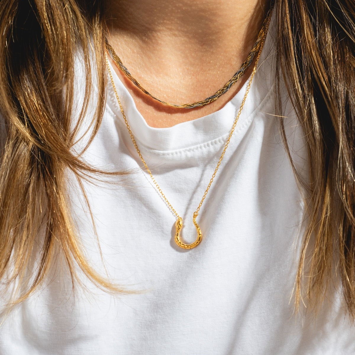 Serpent Charm Holder Necklace - Elegant Snake Pendant Jewelry for Women | Perfect for Parties, Date Nights & Everyday Wear