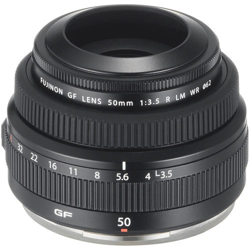 Fujifilm GF 50mm f/3.5 R LM WR Medium Format Lens - Perfect for Portrait, Street & Travel Photography