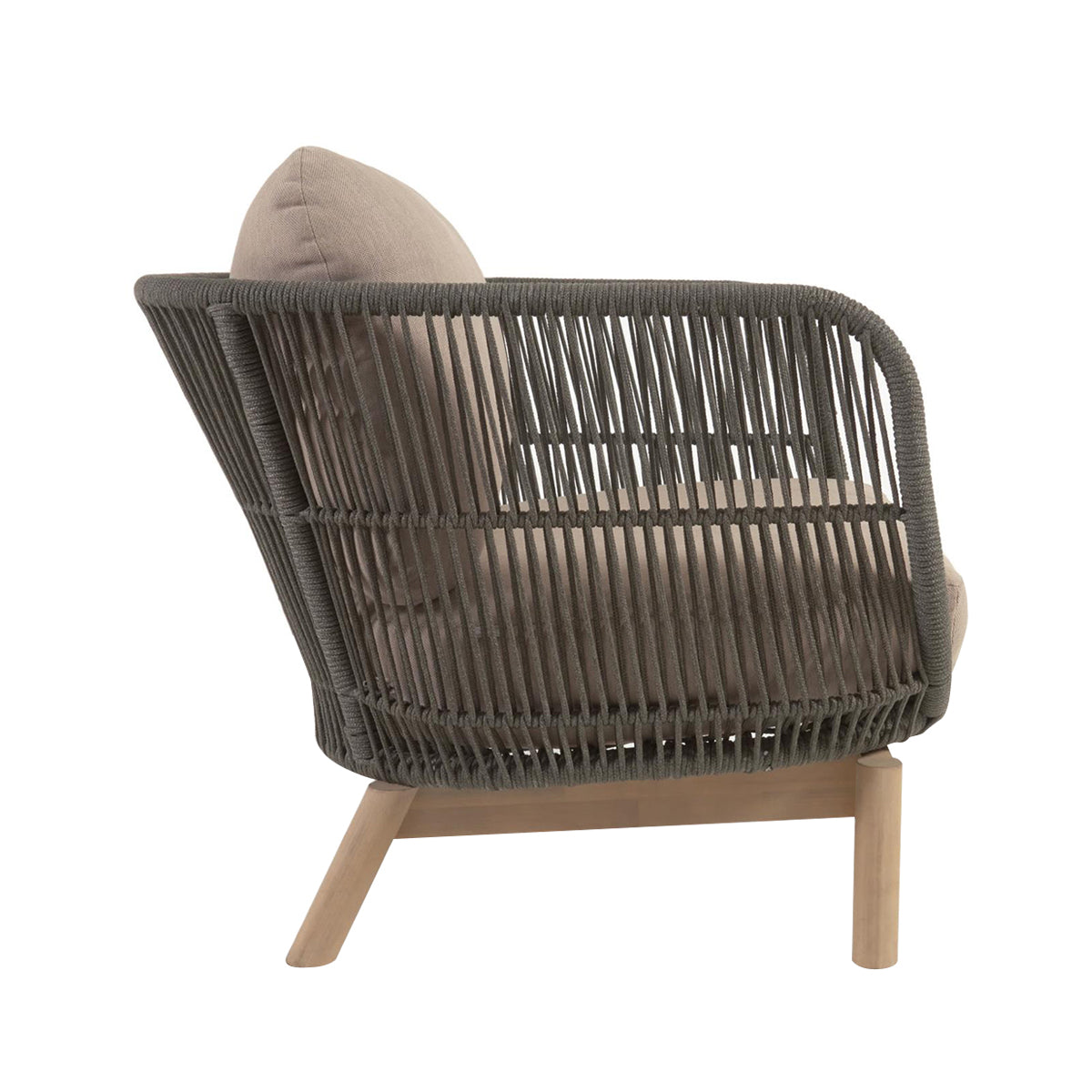 Catalina Armchair - Modern Accent Chair for Living Room, Bedroom & Office - Upholstered Lounge Chair with Wooden Legs - Perfect for Reading, Relaxing & Decorating Your Home