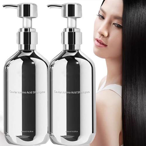Premium Caviar Amino Acids Shampoo & Conditioner Set with Hair Mask - Deep Nourishing for Dry, Damaged Hair - Salon-Quality Hair Care for Shine & Repair | Perfect for Daily Use, Salon Treatments & Home Hair Spa