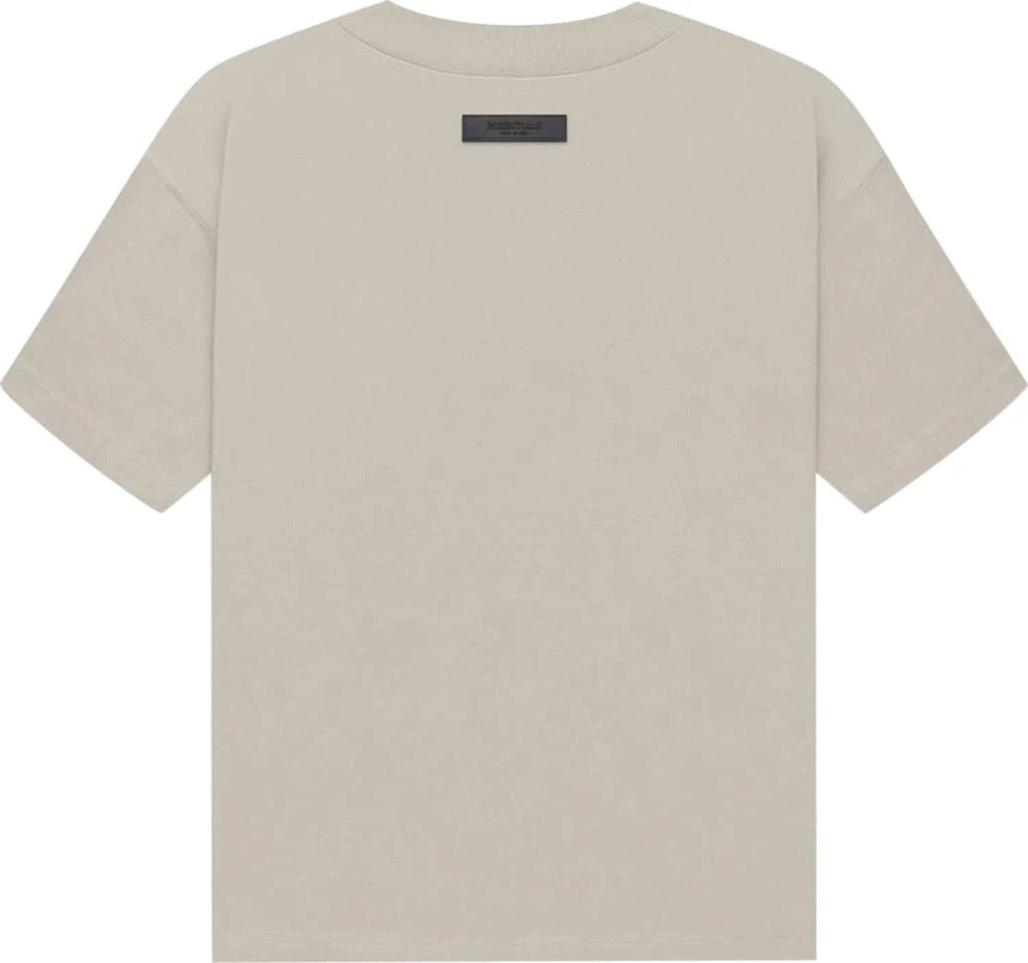Fear of God Essentials Logo T-Shirt for Men - Smoke Grey Cotton Tee - Streetwear & Casual Outfit Essential