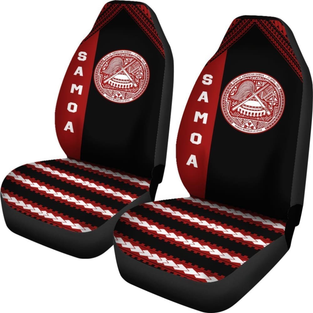 Premium American Samoa Car Seat Covers with Official Seal - Durable & Stylish Protection for Cars, Trucks & SUVs - Perfect for Road Trips & Daily Commutes