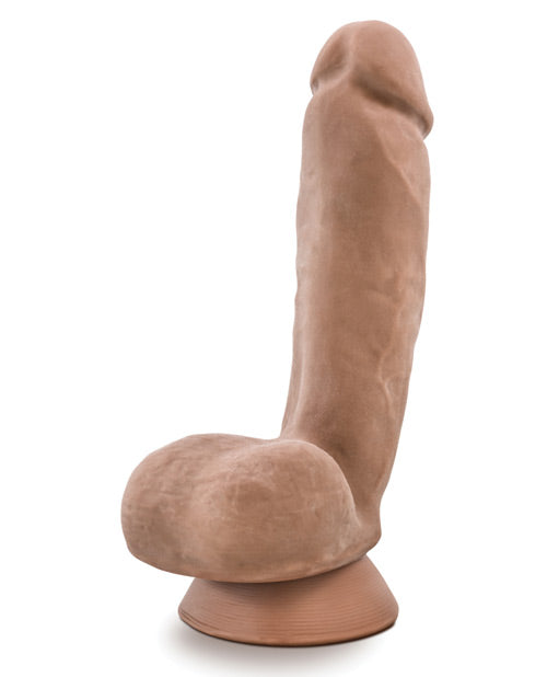 Au Naturel Macho Dildo 8.75 Inch Realistic Caramel Dildo for Men - Perfect for Solo Play, Couples & BDSM Scenes