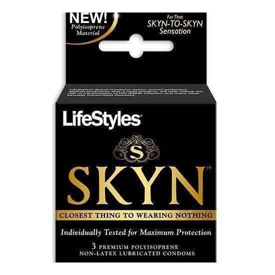 Lifestyles Skyn Elite Non-Latex Condoms - 3 Pack | Ultra Thin, Hypoallergenic & Pleasure-Enhancing | Perfect for Safe & Sensual Intimacy