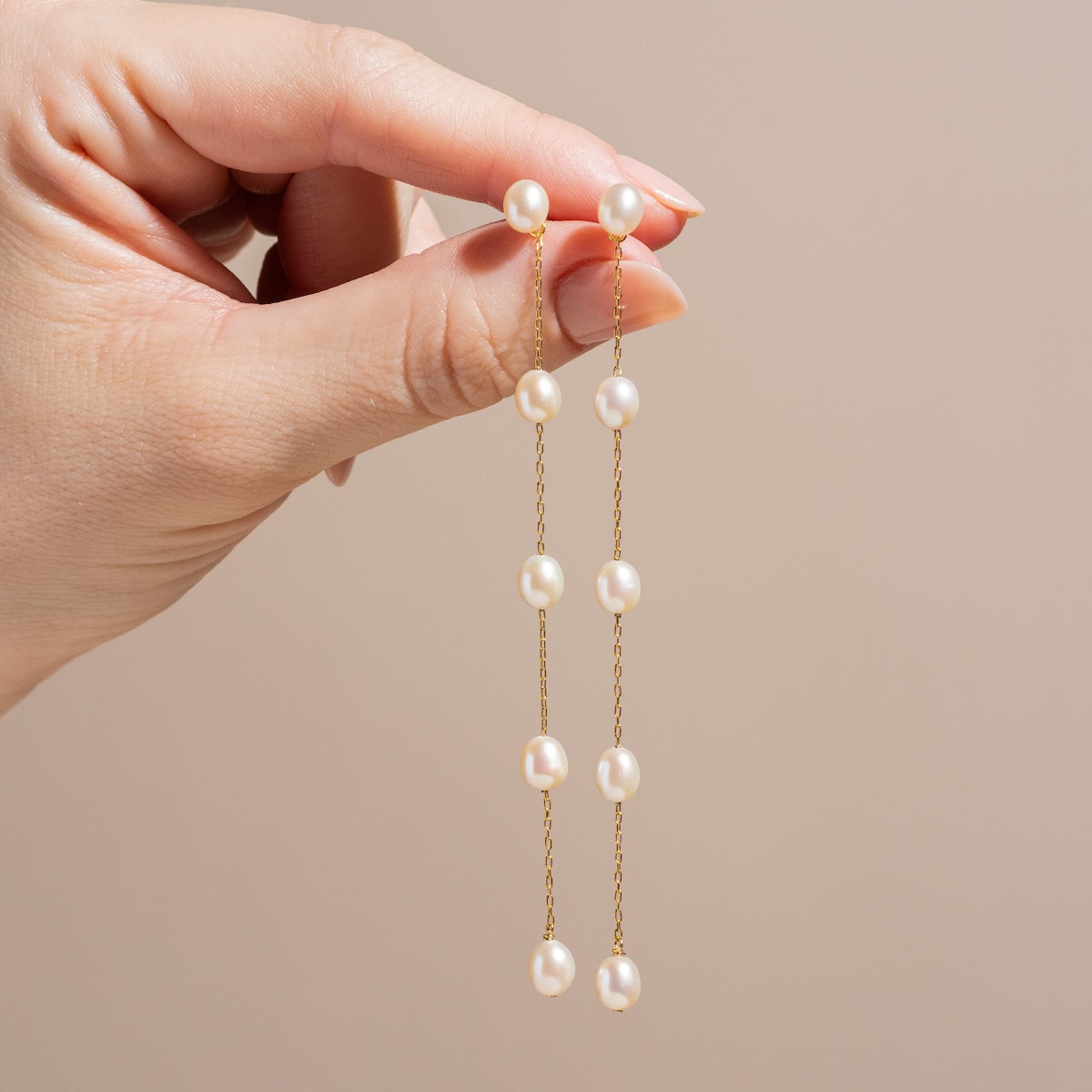 Exquisite Pearl Drop Earrings for Women - Elegant Dangle Earrings with AAA Quality Pearls | Perfect for Weddings, Parties & Special Occasions