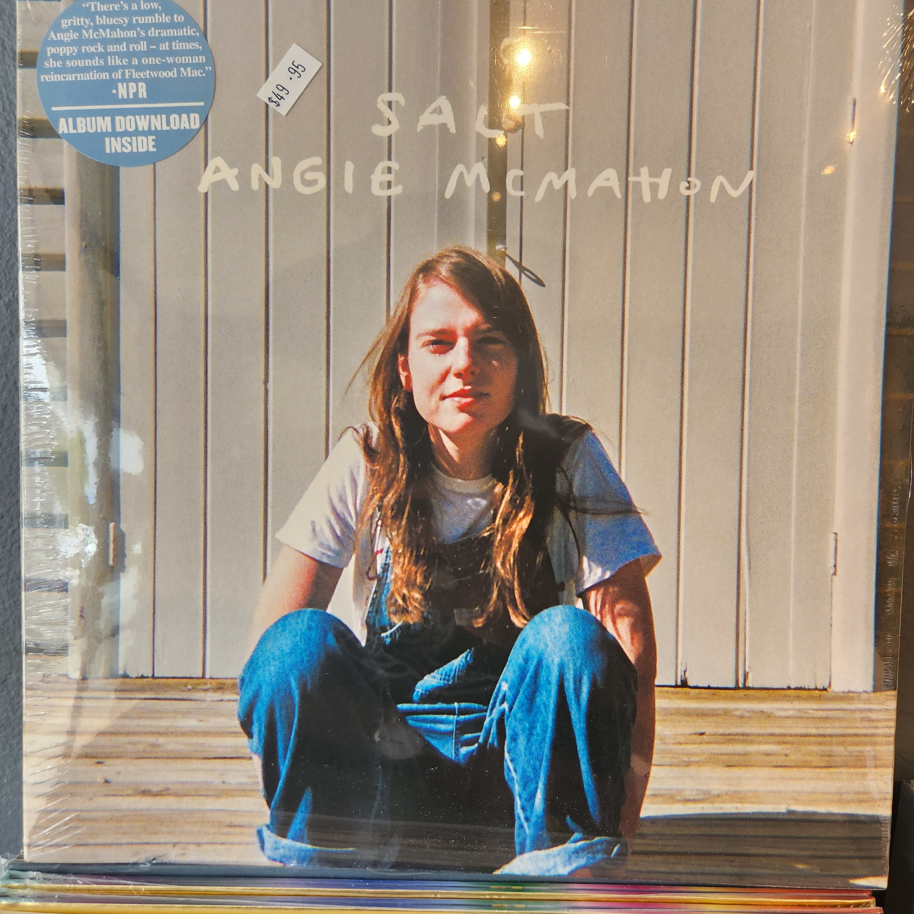 Angie McMahon Salt Vinyl LP Record | Indie Folk Music for Home Listening & Collectors | Perfect for Relaxing Evenings & Vinyl Enthusiasts