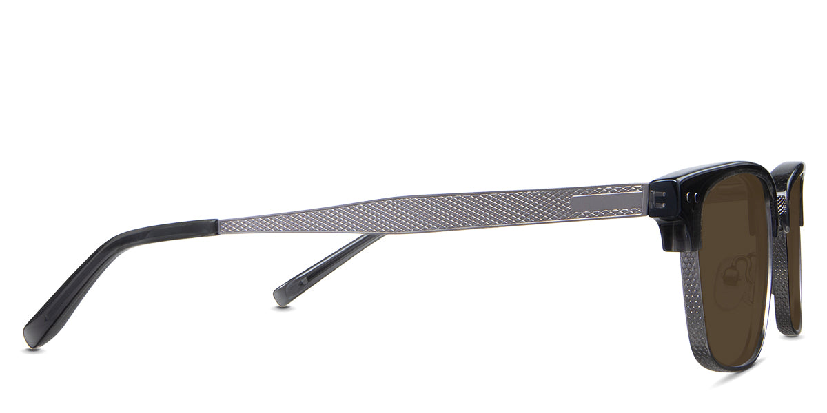 Stylish Brad Men's Prescription Sunglasses - UV Protection Polarized Lenses for Driving, Fishing & Outdoor Activities