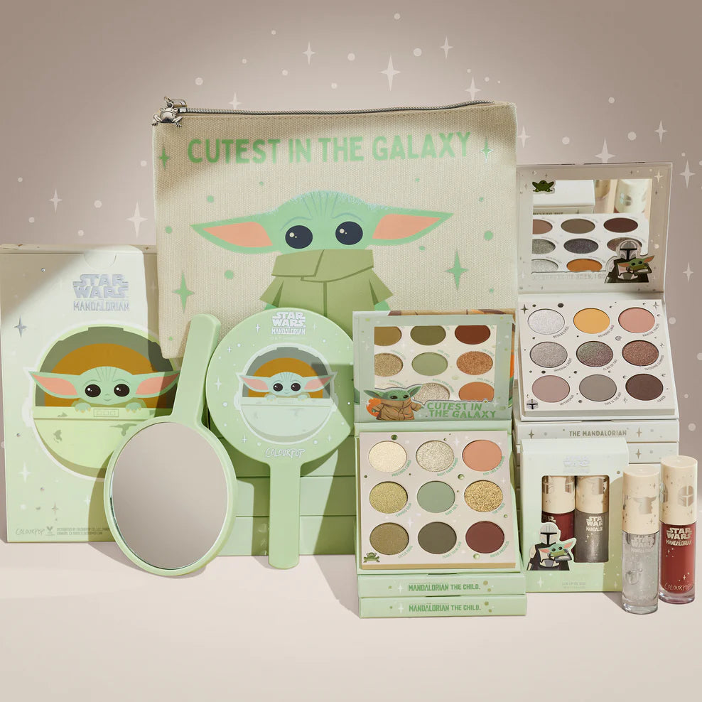 Limited Edition The Child™ Eyeshadow Palette by ColourPop - Perfect for Everyday Wear & Star Wars Fans