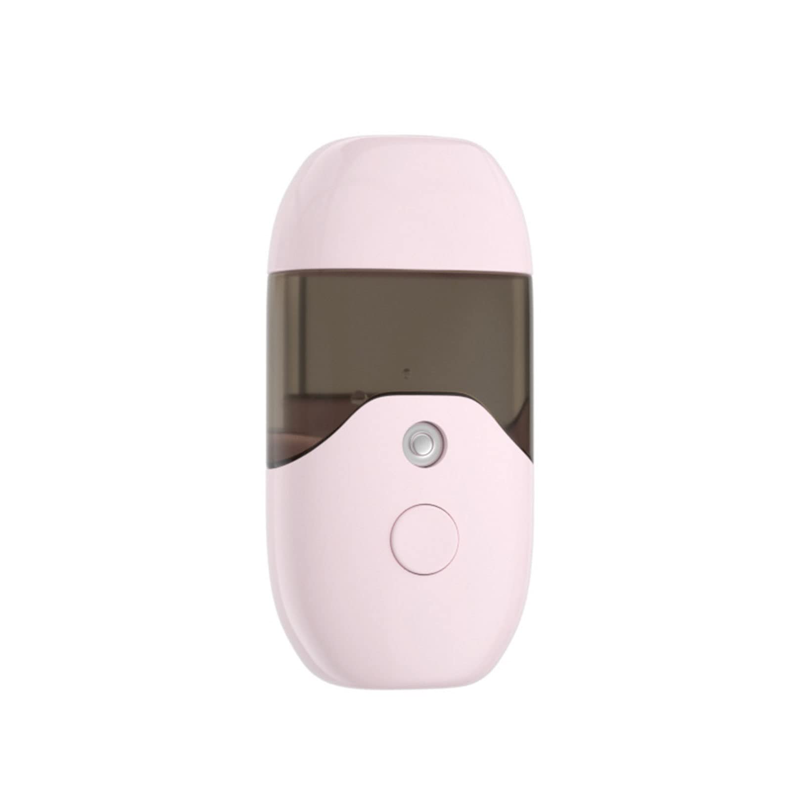 WENZHE Portable Nano Facial Mister Spray Bottle - 50ML USB Rechargeable Hydrating Face Steamer & Mist for Skin Care | Compact Travel-Friendly Design | Perfect for Home, Office & On-The-Go Use (Pink)