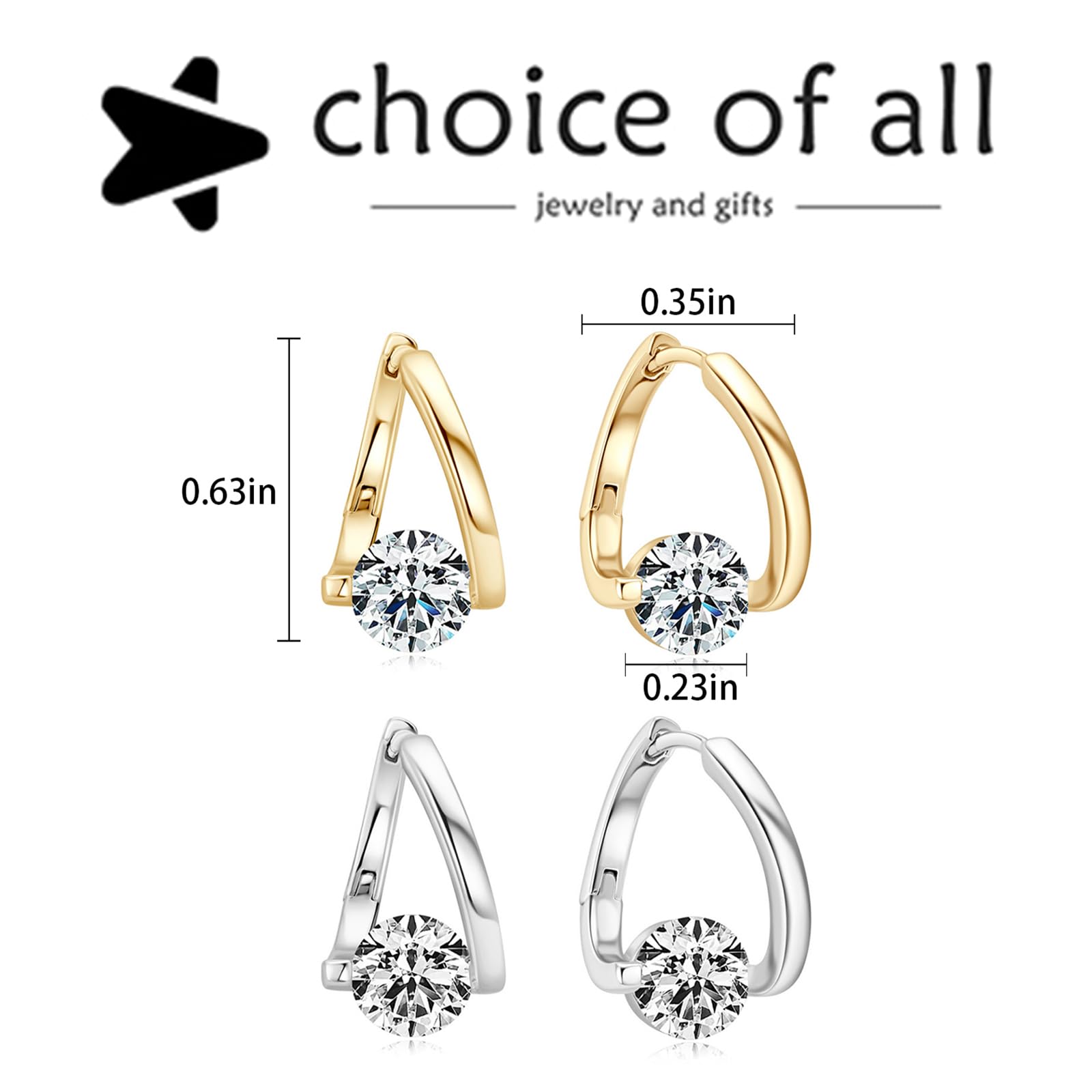 Yoopulse Lymphatic Drainage Earrings for Women - Germanium Therapy Jewelry with Rhinestones | Prime Eligible | Perfect for Detox, Wellness & Fashion Accessories