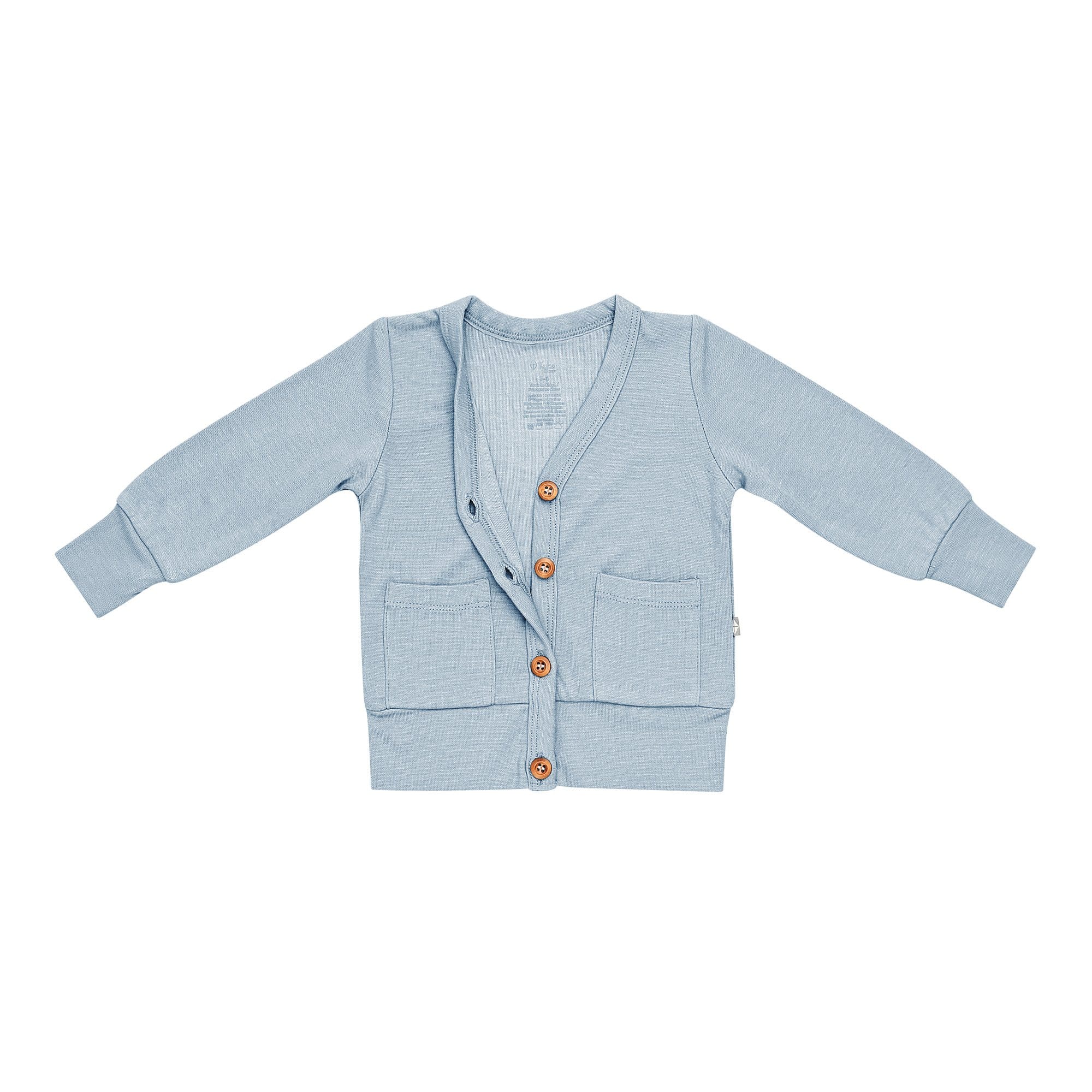 Soft & Cozy Bamboo Jersey Cardigan for Women - Lightweight Knit Sweater in Fog Color - Perfect for Layering in Fall & Winter
