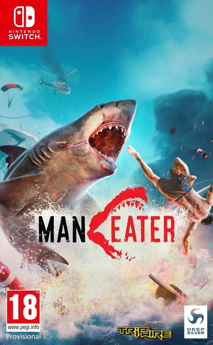 Maneater - Nintendo Switch Game | Open-World Action RPG | Underwater Adventure for Shark Lovers | Perfect for Home Gaming & Travel Entertainment