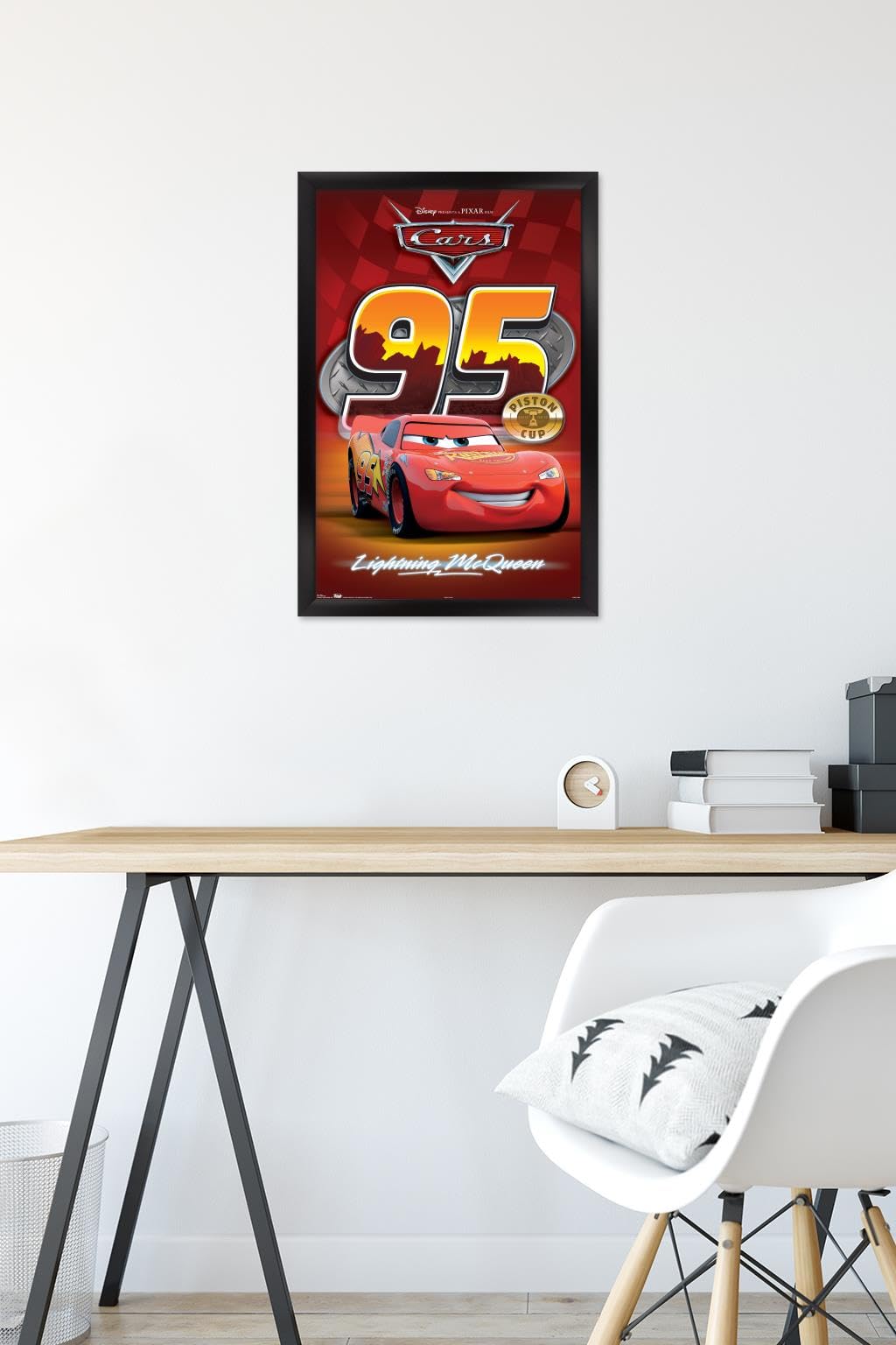 Disney Pixar Cars Lightning McQueen Wall Poster - 14.725