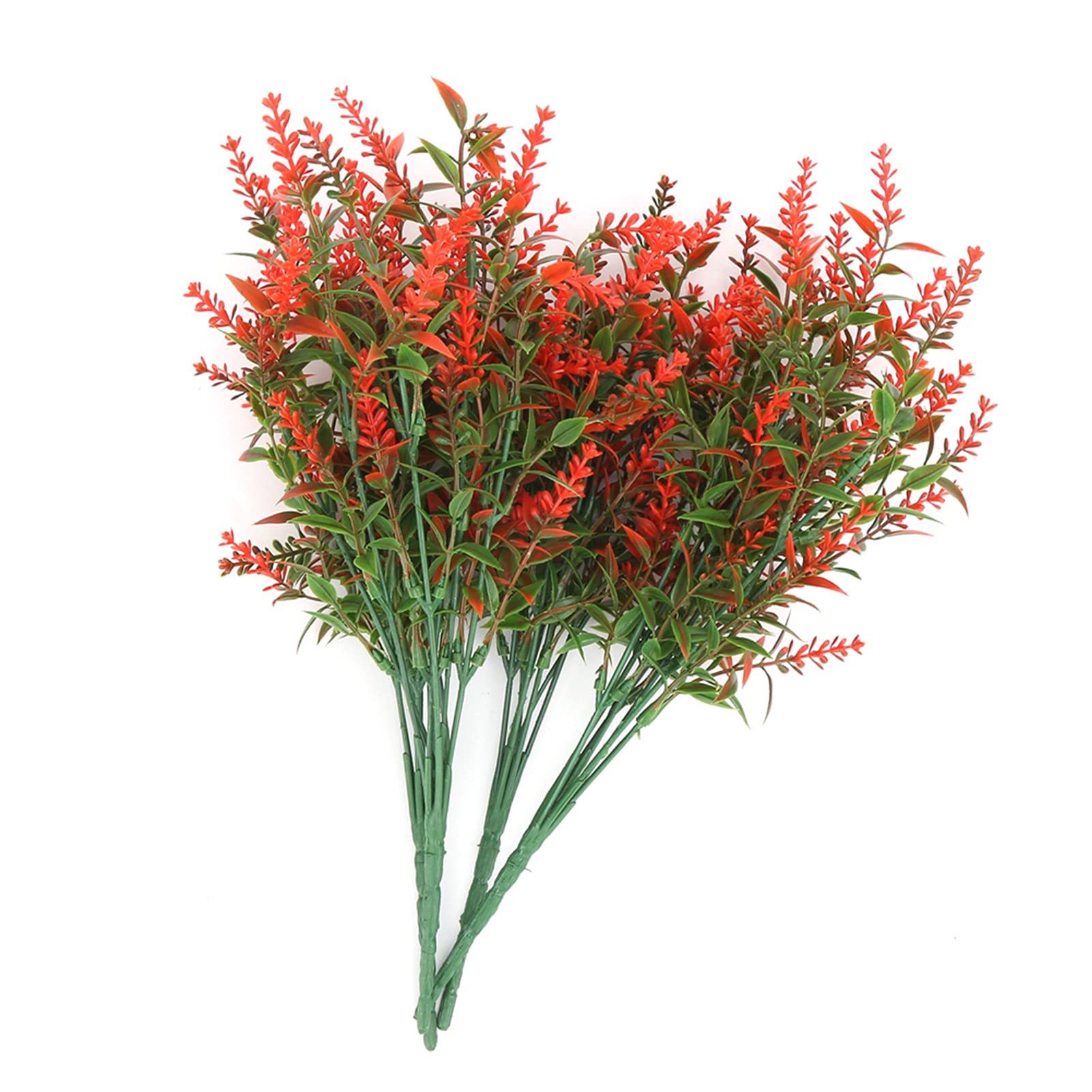 Premium Artificial Flowers for Home & Office Decor - Fade-Resistant Plastic Floral Arrangements for Walkways, Dining Tables, Coffee Shops & Weddings - Perfect for Indoor/Outdoor Decoration & Event Styling