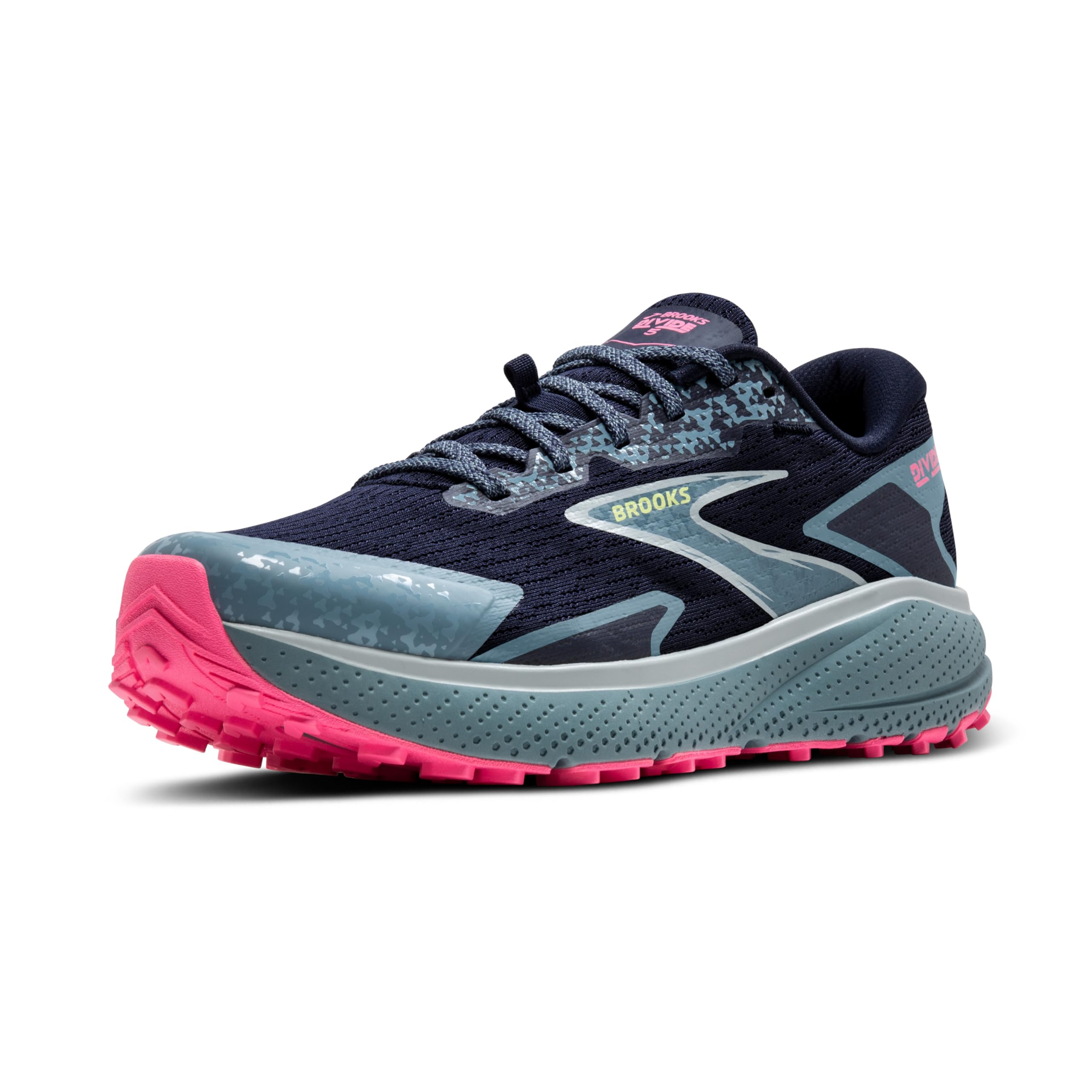Brooks Women’s Divide 5 Trail Running Shoes - Lightweight Hiking & Outdoor Adventure Footwear for Women | Perfect for Trail Running, Hiking & Mountain Climbing