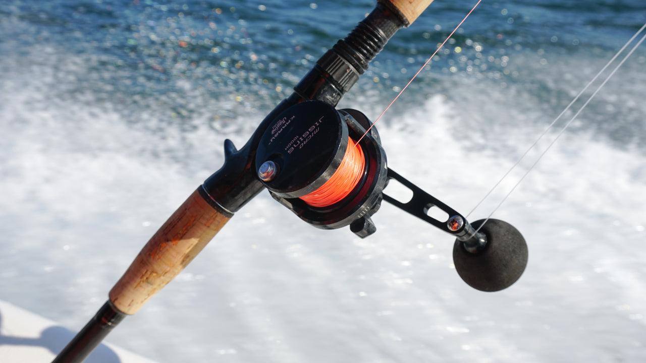 Jigging World Micro Jigging Lever Drag Reels - Saltwater Fishing Reel for Light Tackle - Perfect for Offshore, Inshore & Kayak Fishing