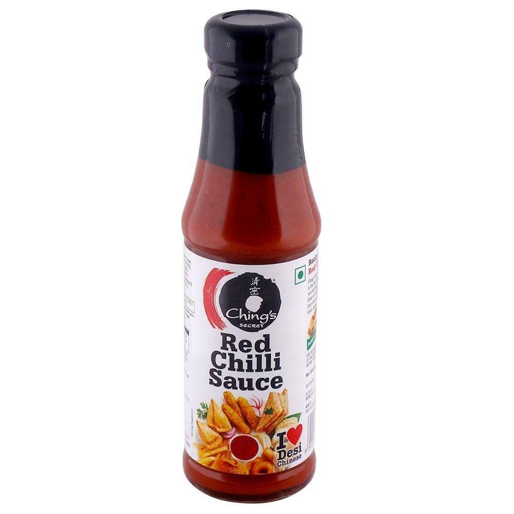 Chings Red Chili Sauce 7 Oz - Authentic Chinese Hot Sauce for Cooking, Stir Fry, Noodles & Asian Dishes - Spicy Condiment for Home & Restaurant Use