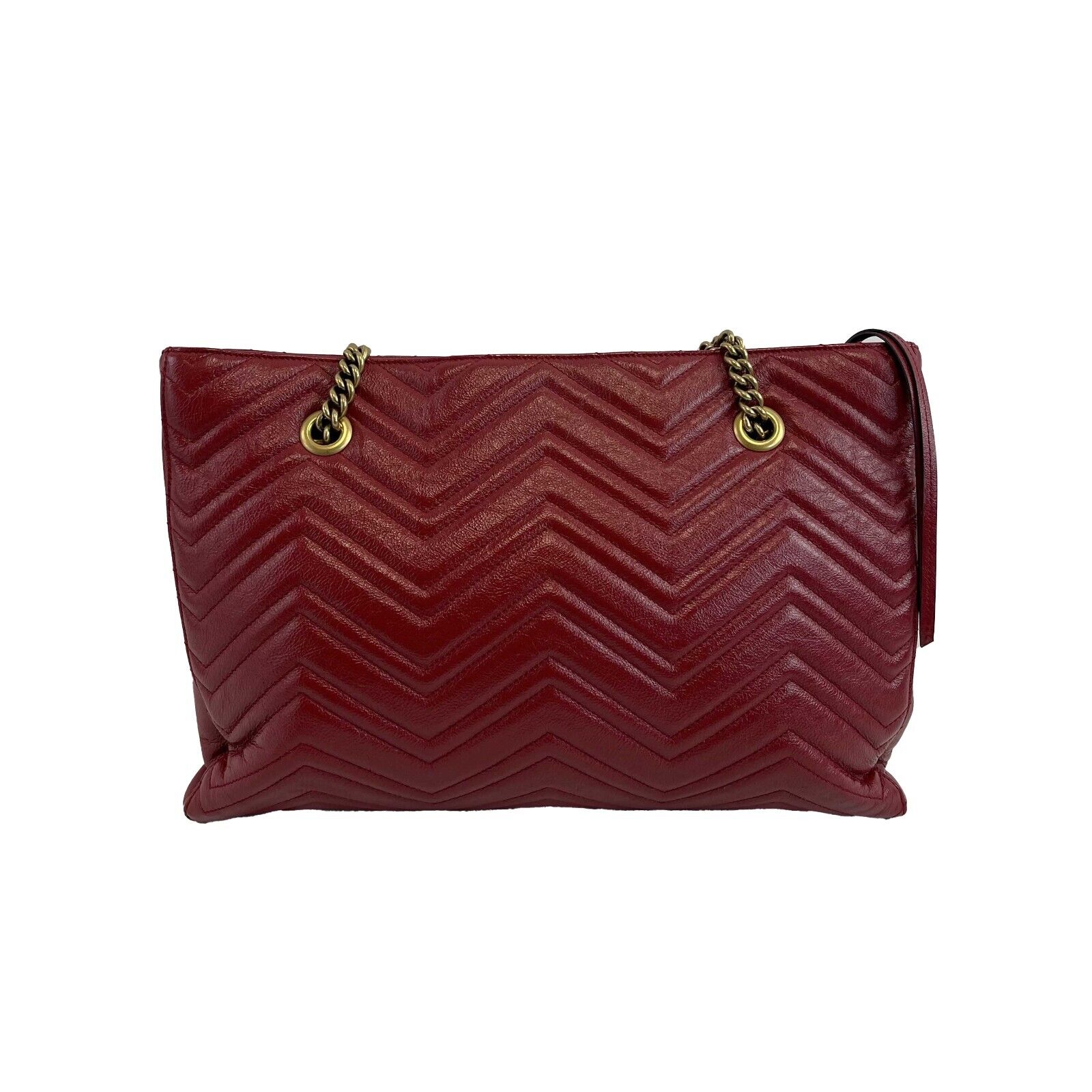 Gucci GG Marmont Medium Tote Bag - Azalea Matelasse Leather Shoulder Bag for Women | Luxury Designer Handbag for Work, Travel & Everyday Use